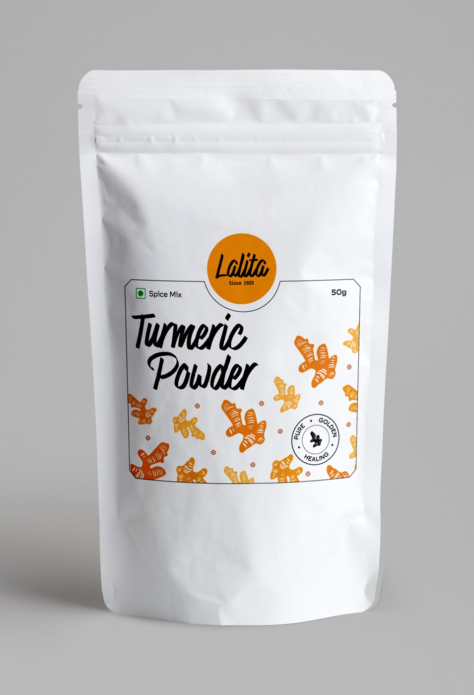 Lalita Turmeric Powder packaging